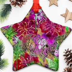 Jungle Love Ornament (star)