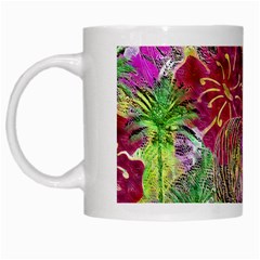 Jungle Love White Mugs by PollyParadise