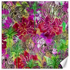 Jungle Love Canvas 12  X 12  by PollyParadise