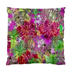 Jungle Love Standard Cushion Case (one Side) by PollyParadise