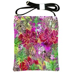 Jungle Love Shoulder Sling Bag by PollyParadise