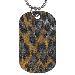 Animalprint Dog Tag (one Side) by PollyParadise