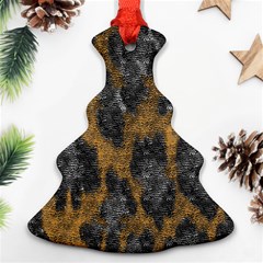 Animalprint Christmas Tree Ornament (two Sides)