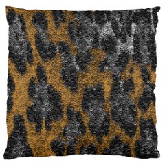 Animalprint Large Cushion Case (one Side) by PollyParadise