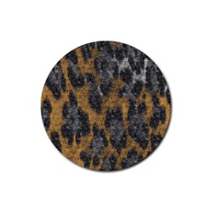 Animalprint Rubber Coaster (round) 