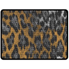 Animalprint Fleece Blanket (large)  by PollyParadise