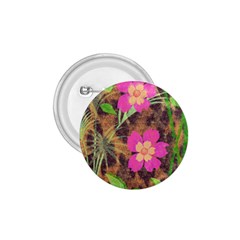 Jungle Floral 1 75  Buttons by PollyParadise