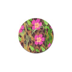 Jungle Floral Golf Ball Marker (4 Pack) by PollyParadise