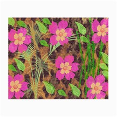 Jungle Floral Small Glasses Cloth by PollyParadise