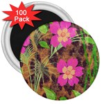 Jungle floral 3  Magnets (100 pack) Front