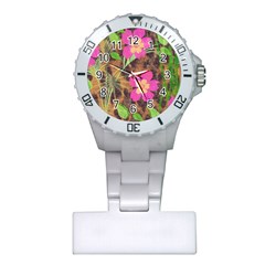 Jungle Floral Plastic Nurses Watch