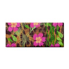 Jungle Floral Hand Towel by PollyParadise