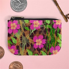 Jungle Floral Mini Coin Purse