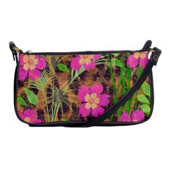 Jungle Floral Shoulder Clutch Bag by PollyParadise