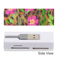 Jungle Floral Memory Card Reader (stick) by PollyParadise