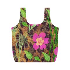 Jungle Floral Full Print Recycle Bag (m)