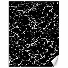 Black And White Grunge Abstract Print Canvas 18  X 24  by dflcprintsclothing