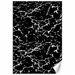 Black And White Grunge Abstract Print Canvas 20  x 30  19.62 x28.9  Canvas - 1