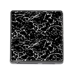 Black And White Grunge Abstract Print Memory Card Reader (square 5 Slot) by dflcprintsclothing