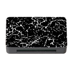 Black And White Grunge Abstract Print Memory Card Reader With Cf by dflcprintsclothing