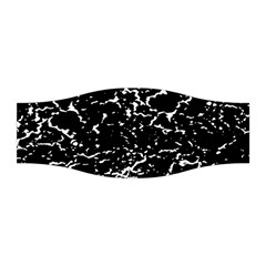 Black And White Grunge Abstract Print Stretchable Headband by dflcprintsclothing