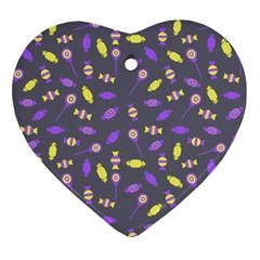 Candy Heart Ornament (two Sides) by UniqueThings