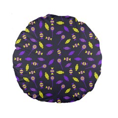 Candy Standard 15  Premium Round Cushions by UniqueThings