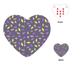 Candy Playing Cards Single Design (heart) by UniqueThings