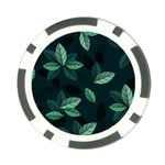 Foliage Poker Chip Card Guard Front