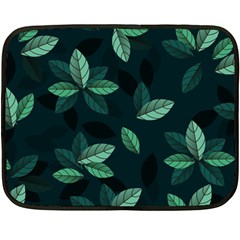 Foliage Fleece Blanket (mini) by HermanTelo