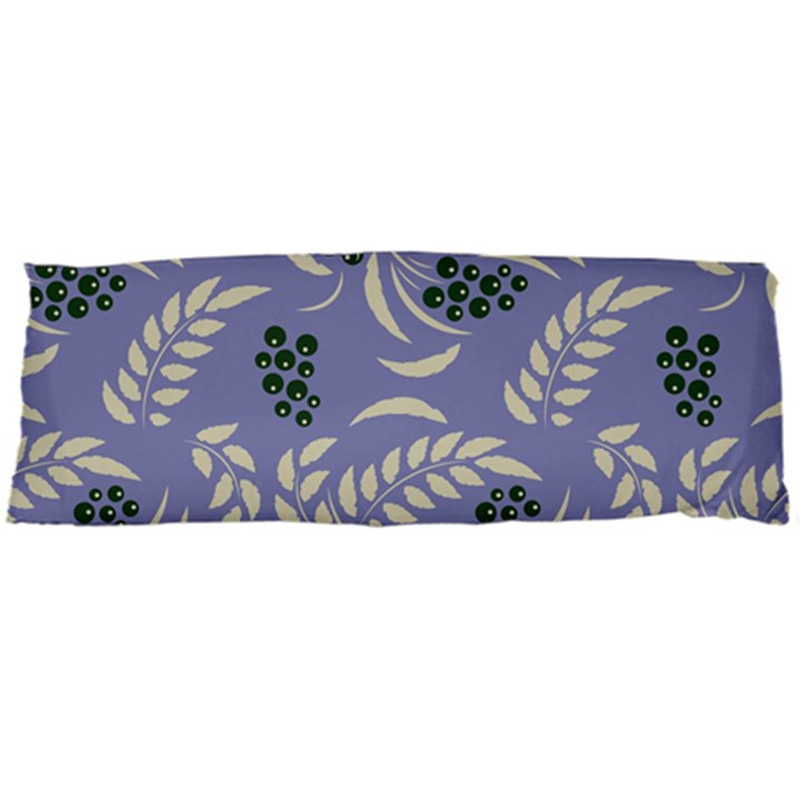 Folk floral pattern. Abstract flowers surface design. Seamless pattern Body Pillow Case Dakimakura (Two Sides)