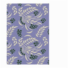 Folk Floral Pattern  Abstract Flowers Surface Design  Seamless Pattern Small Garden Flag (two Sides) by Eskimos