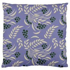 Folk Floral Pattern  Abstract Flowers Surface Design  Seamless Pattern Large Cushion Case (two Sides) by Eskimos