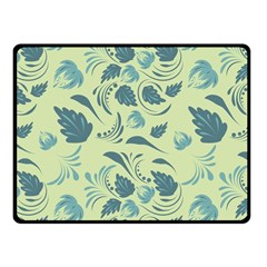 Folk Floral Pattern  Abstract Flowers Surface Design  Seamless Pattern Fleece Blanket (small) by Eskimos