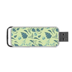 Folk Floral Pattern  Abstract Flowers Surface Design  Seamless Pattern Portable Usb Flash (two Sides) by Eskimos