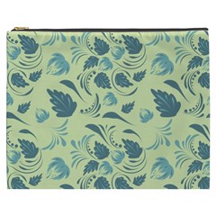 Folk Floral Pattern  Abstract Flowers Surface Design  Seamless Pattern Cosmetic Bag (xxxl) by Eskimos