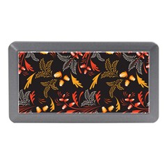 Folk Floral Pattern  Abstract Flowers Surface Design  Seamless Pattern Memory Card Reader (mini) by Eskimos