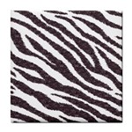 Zebra Tile Coaster Front