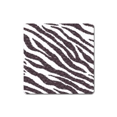 Zebra Square Magnet