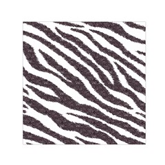 Zebra Small Satin Scarf (square) by PollyParadise