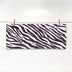 Zebra Hand Towel by PollyParadise