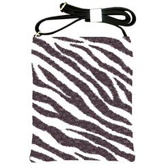 Zebra Shoulder Sling Bag by PollyParadise