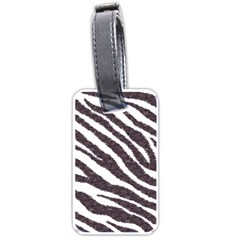 Zebra Luggage Tag (one Side) by PollyParadise