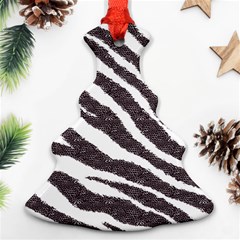 Zebra Ornament (christmas Tree) 