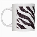 Zebra White Mugs Left