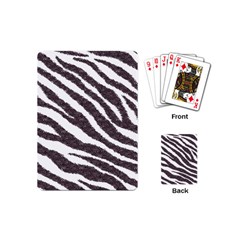 Zebra Playing Cards Single Design (mini)