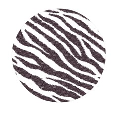 Zebra Mini Round Pill Box by PollyParadise