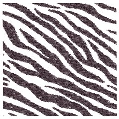 Zebra Wooden Puzzle Square by PollyParadise