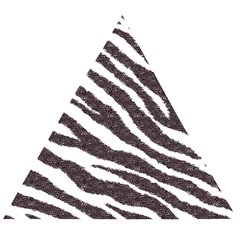 Zebra Wooden Puzzle Triangle by PollyParadise