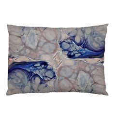 Moon Stone Patterns Pillow Case (two Sides) by kaleidomarblingart